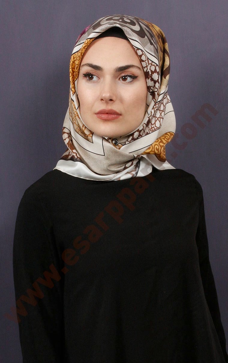 Levidor İpek Eşarp 12673-11