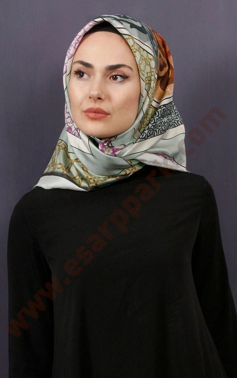 Levidor İpek Eşarp 12673-2