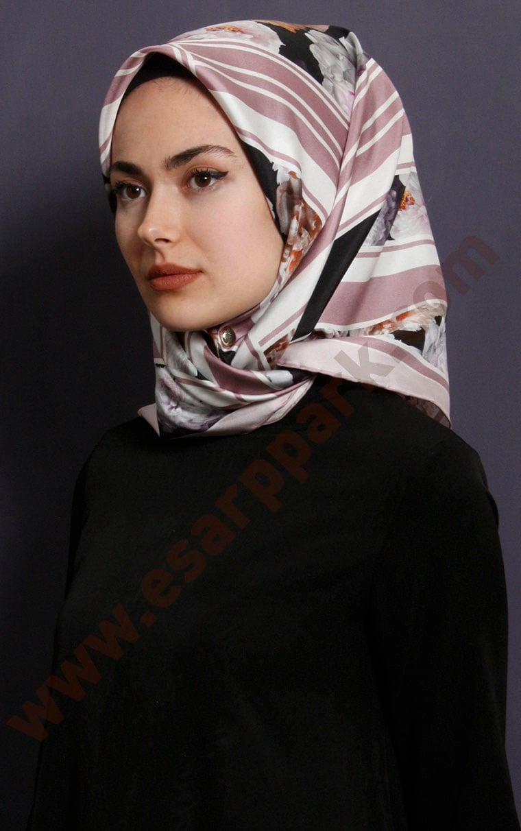 Levidor İpek Eşarp 12674-2