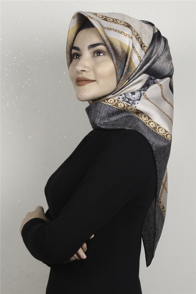 Levidor Twill İpek Eşarp 12560-7
