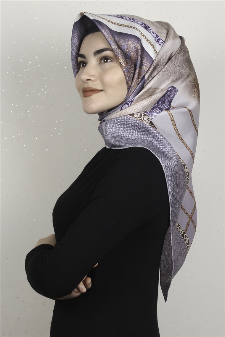 Levidor Twill İpek Eşarp 12560-8