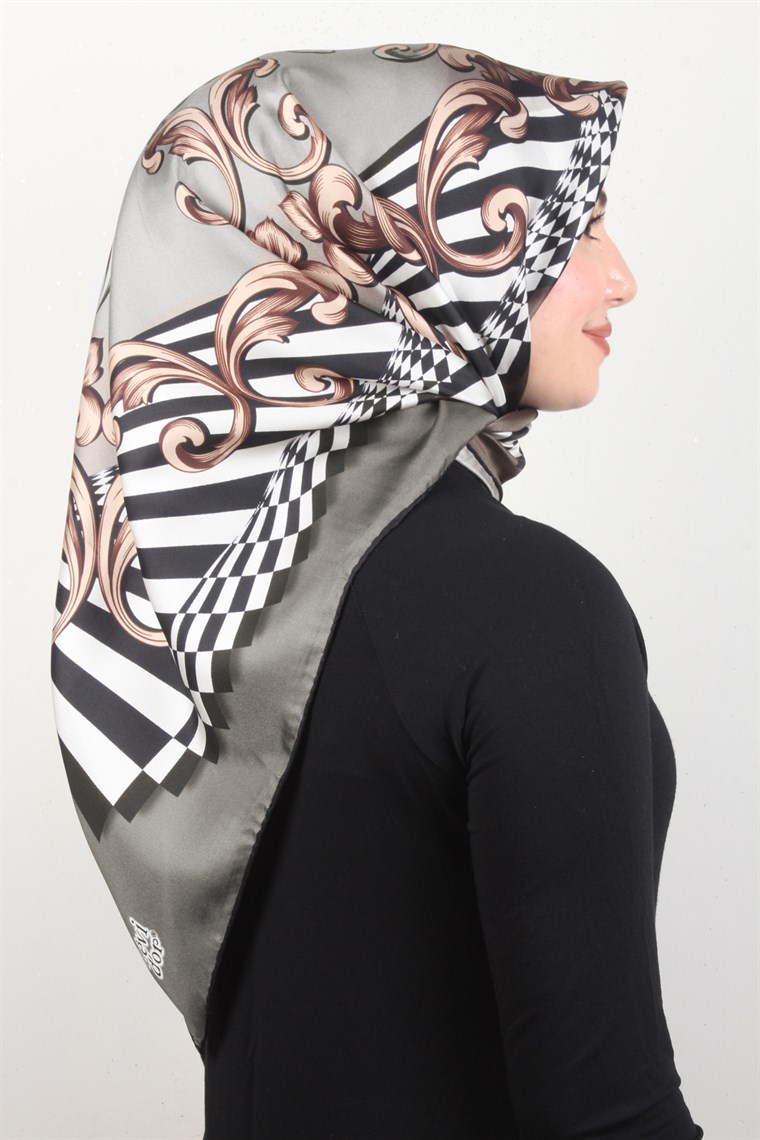 Levidor Twill İpek Eşarp 12677-10