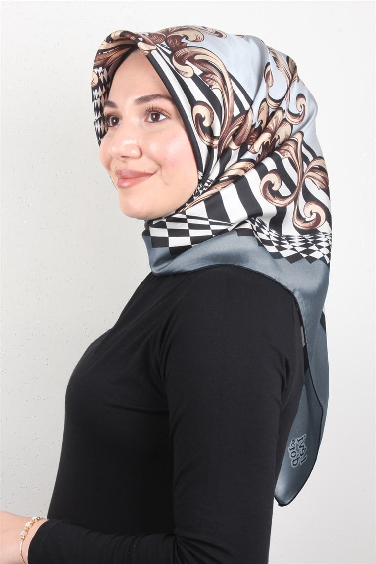 Levidor Twill İpek Eşarp 12677-13