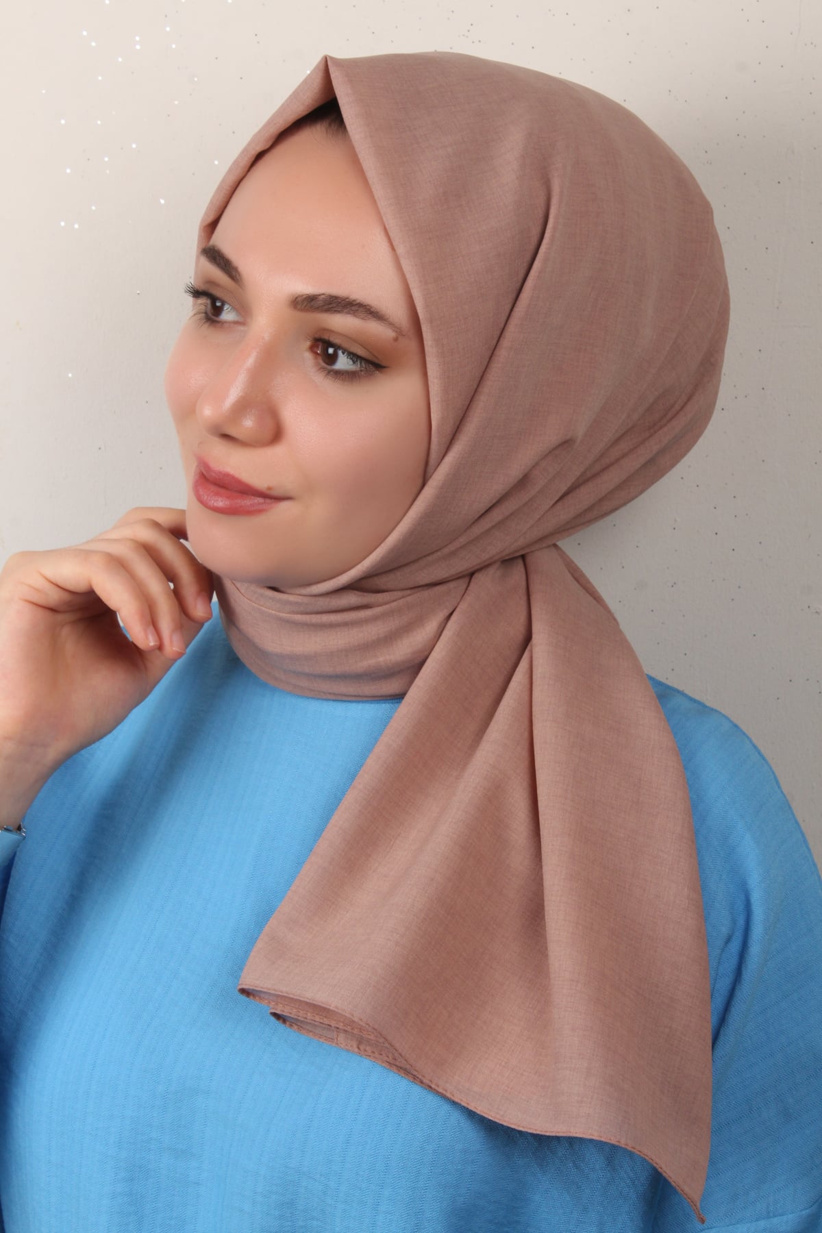 Lidya Şal 2769-1 Pudra