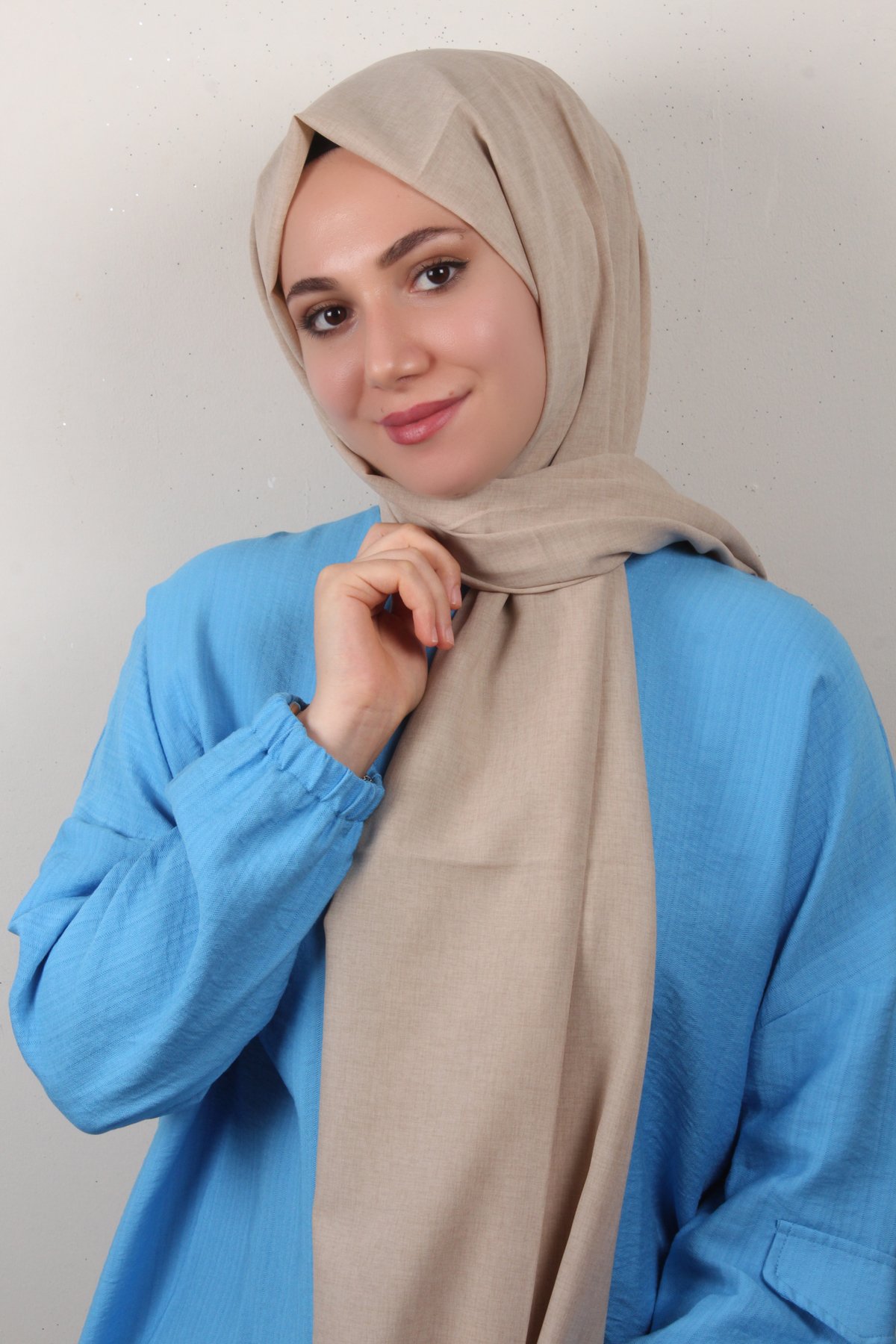 Lidya Şal 2769-14 Bej