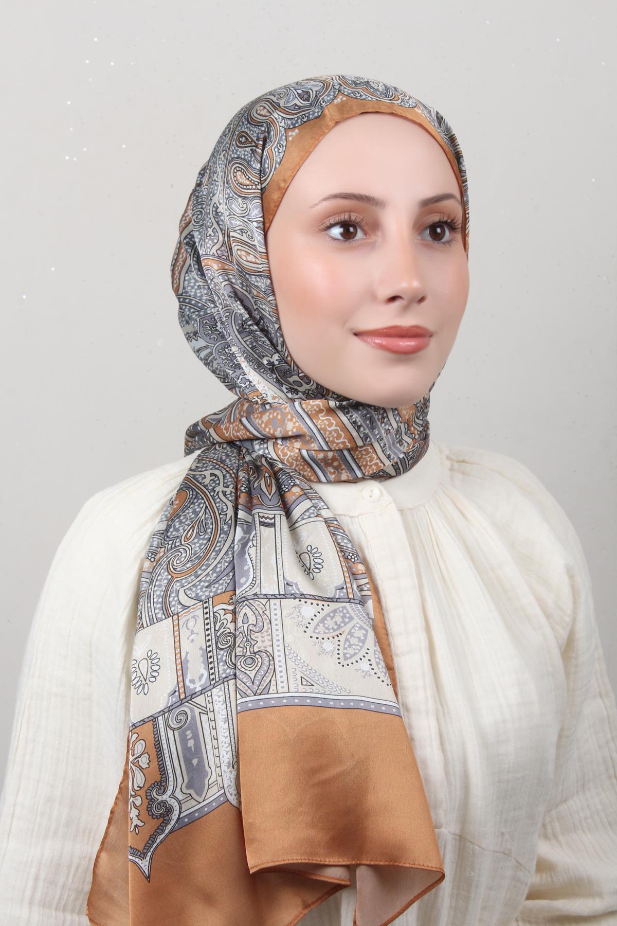 Linda Etnik Desen Şal 1717-13