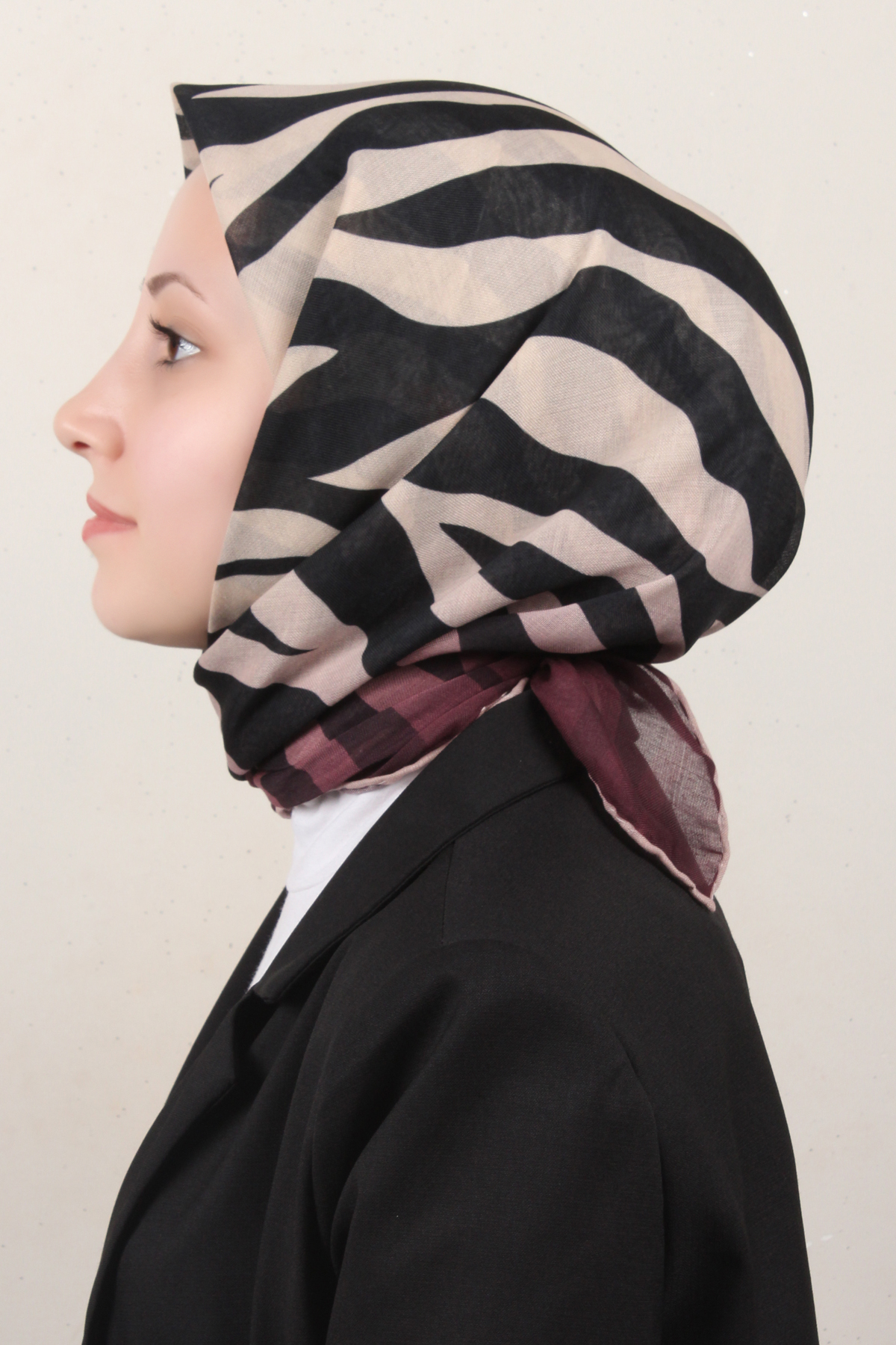 Locella Pamuklu Soft Eşarp 4160-5 Bordo