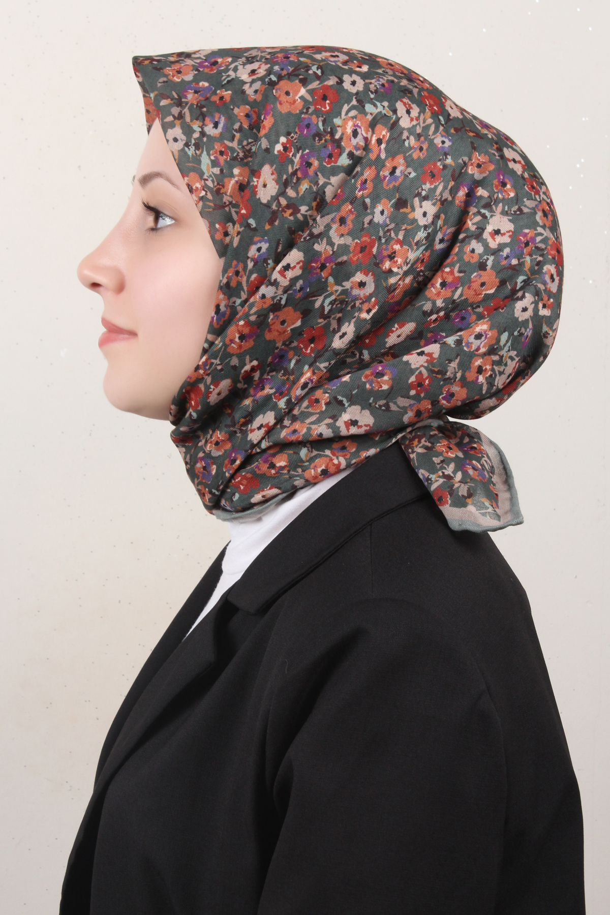 Locella Pamuklu Soft Eşarp 4161-17 Haki
