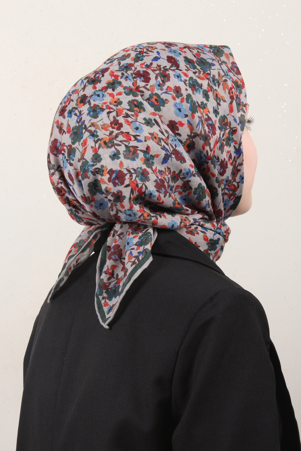 Locella Pamuklu Soft Eşarp 4161-2 Yeşil