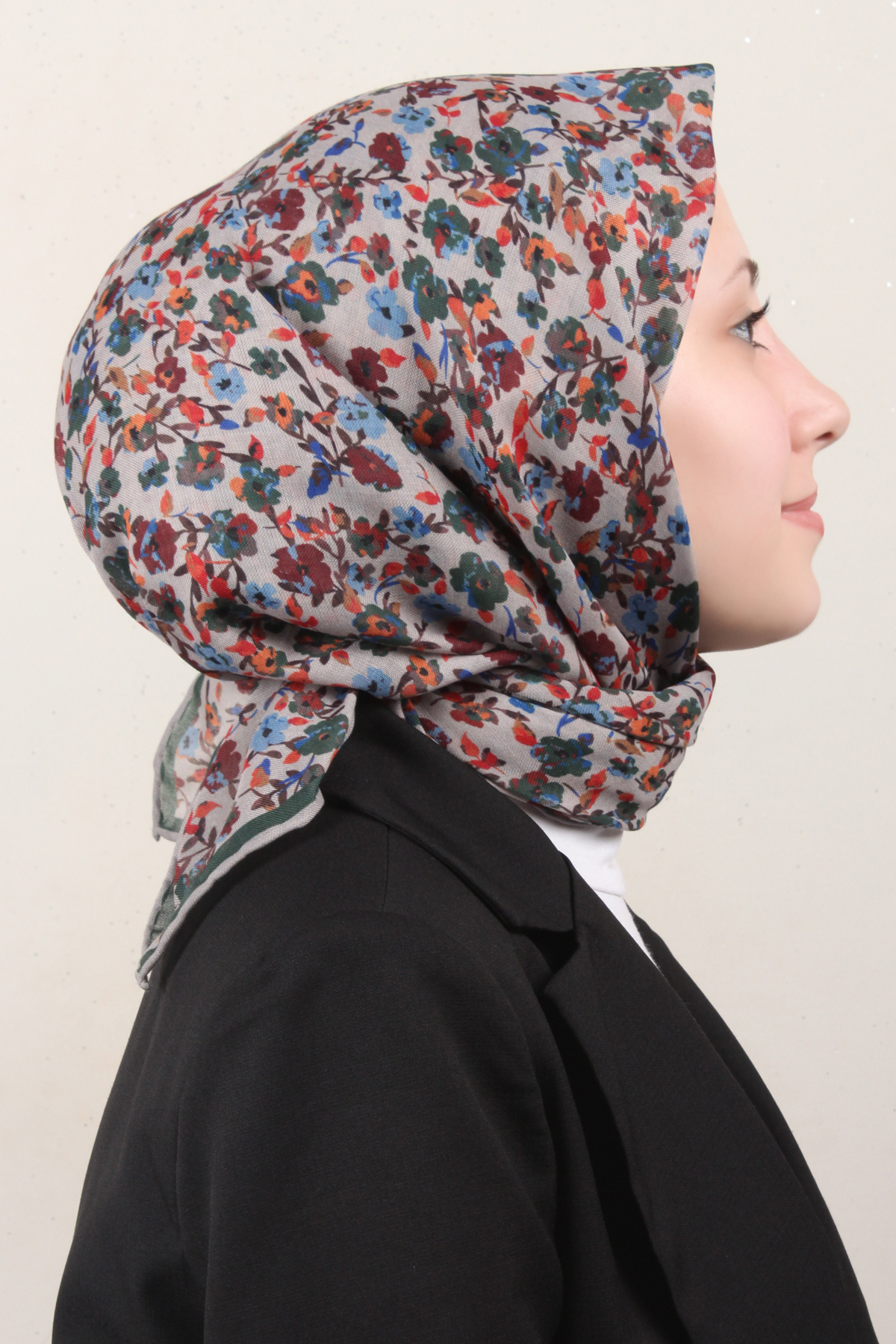 Locella Pamuklu Soft Eşarp 4161-2 Yeşil