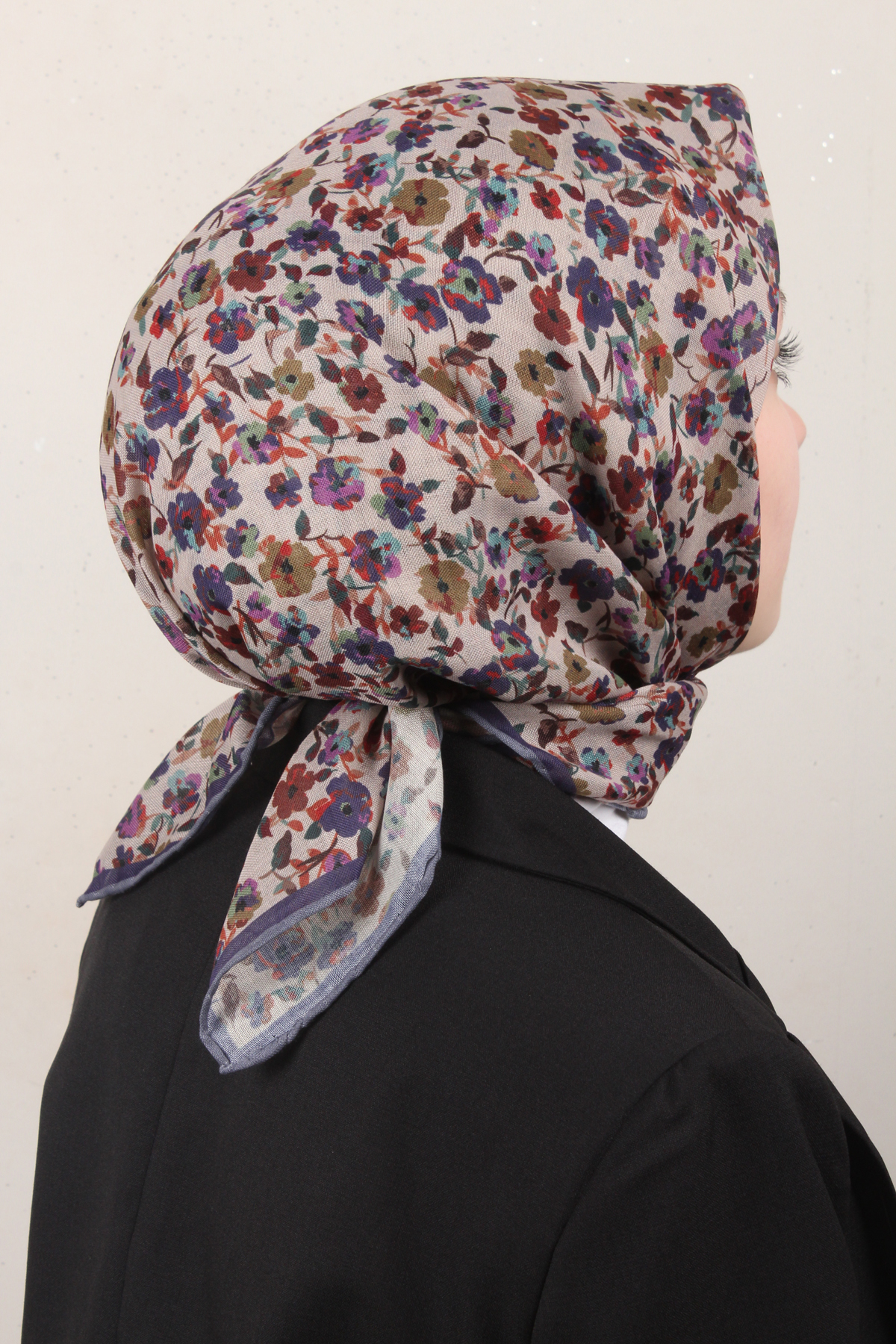 Locella Pamuklu Soft Eşarp 4161-4 Leylak