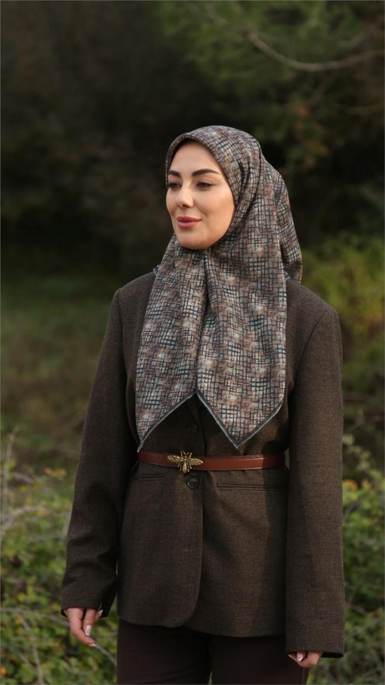 Locella Pamuklu Soft Eşarp 4521-8 Gri 