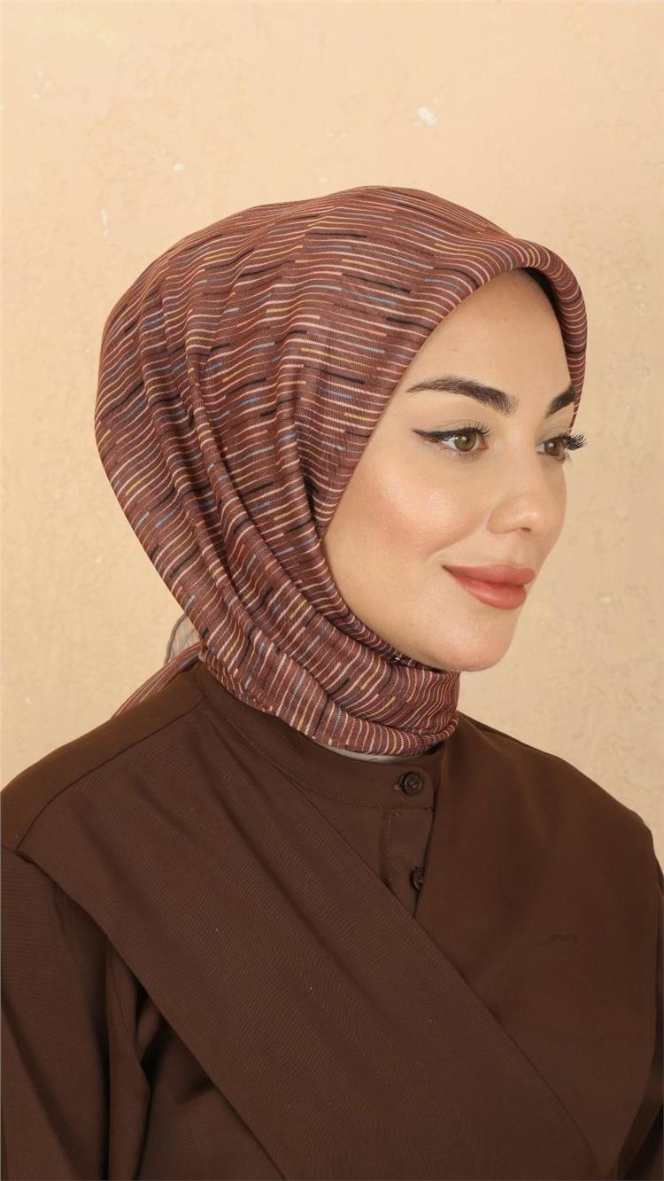 Locella Pamuklu Soft Eşarp 4528-2 Taba