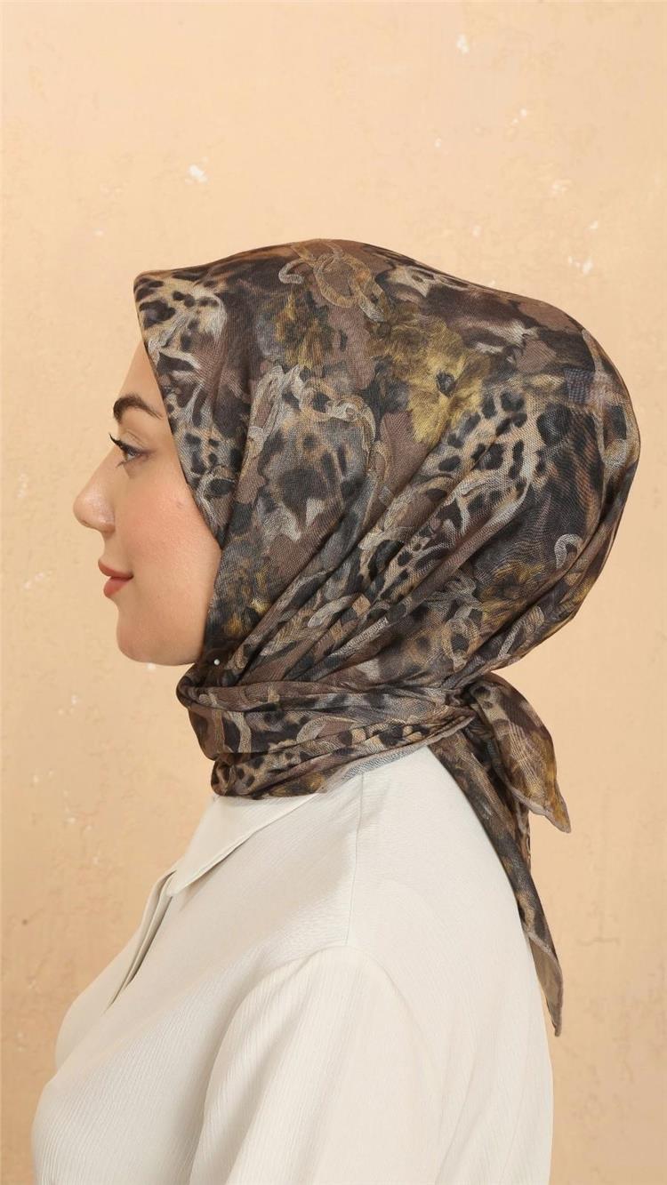 Locella Pamuklu Soft Eşarp 4529-5 Vizon