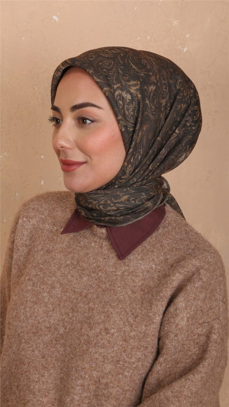 Locella Pamuklu Soft Eşarp 4536-4 Açık Yeşil 