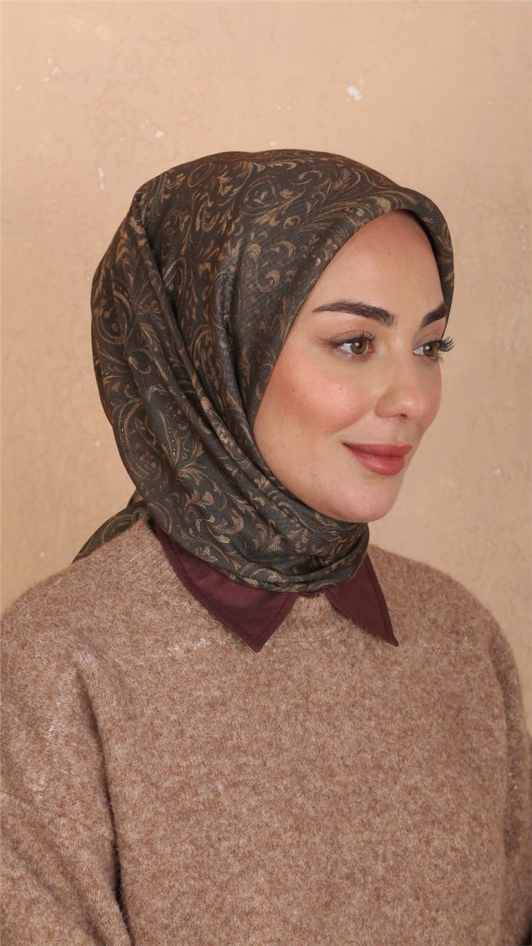 Locella Pamuklu Soft Eşarp 4536-4 Açık Yeşil 