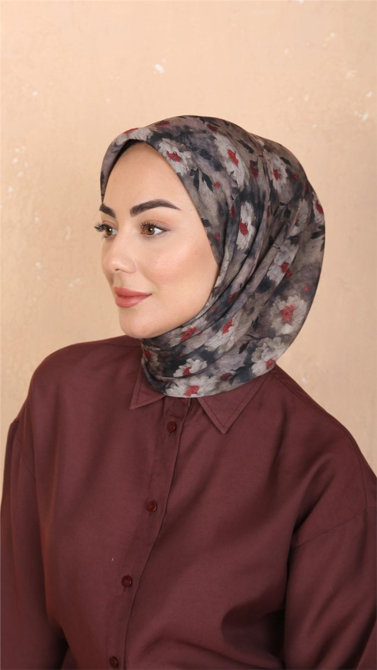 Locella Pamuklu Soft Eşarp 4545-2 Vizon 