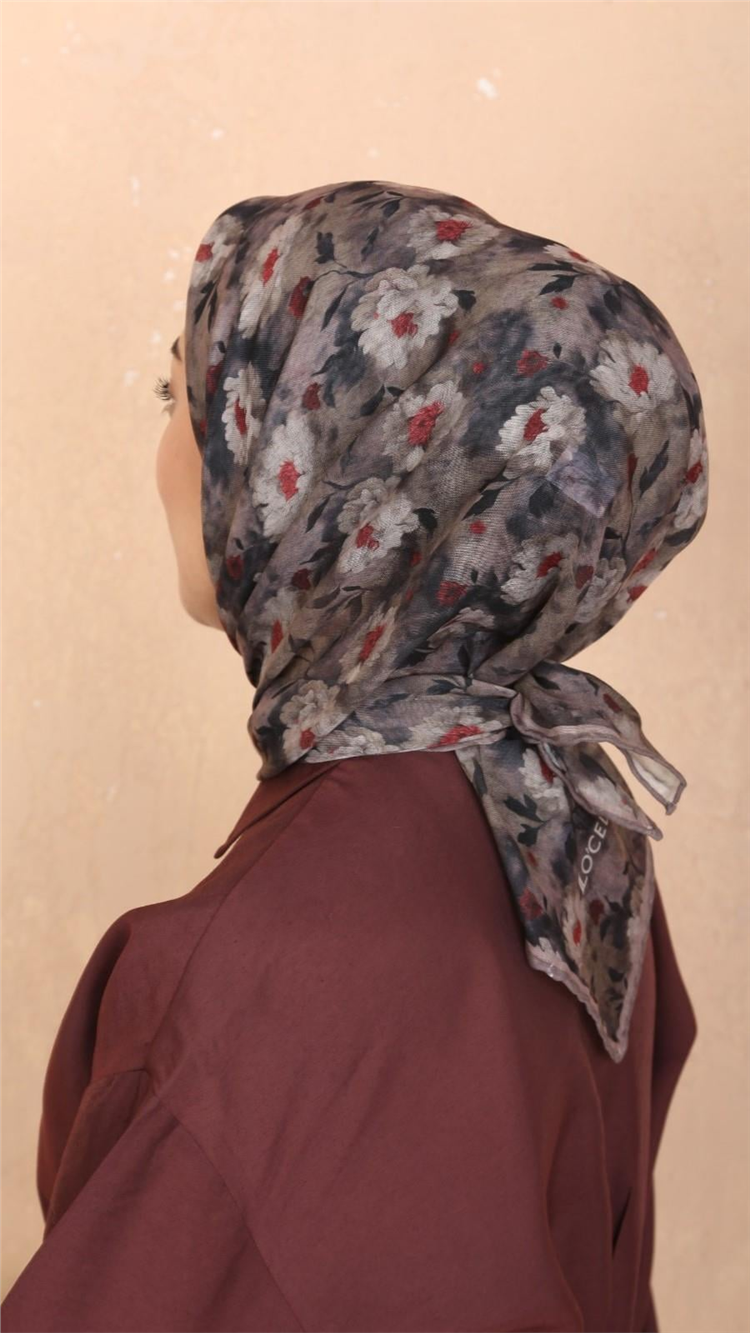 Locella Pamuklu Soft Eşarp 4545-2 Vizon 