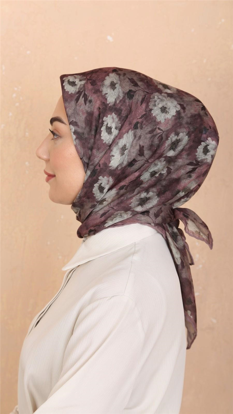 Locella Pamuklu Soft Eşarp 4545-7 Pembe 
