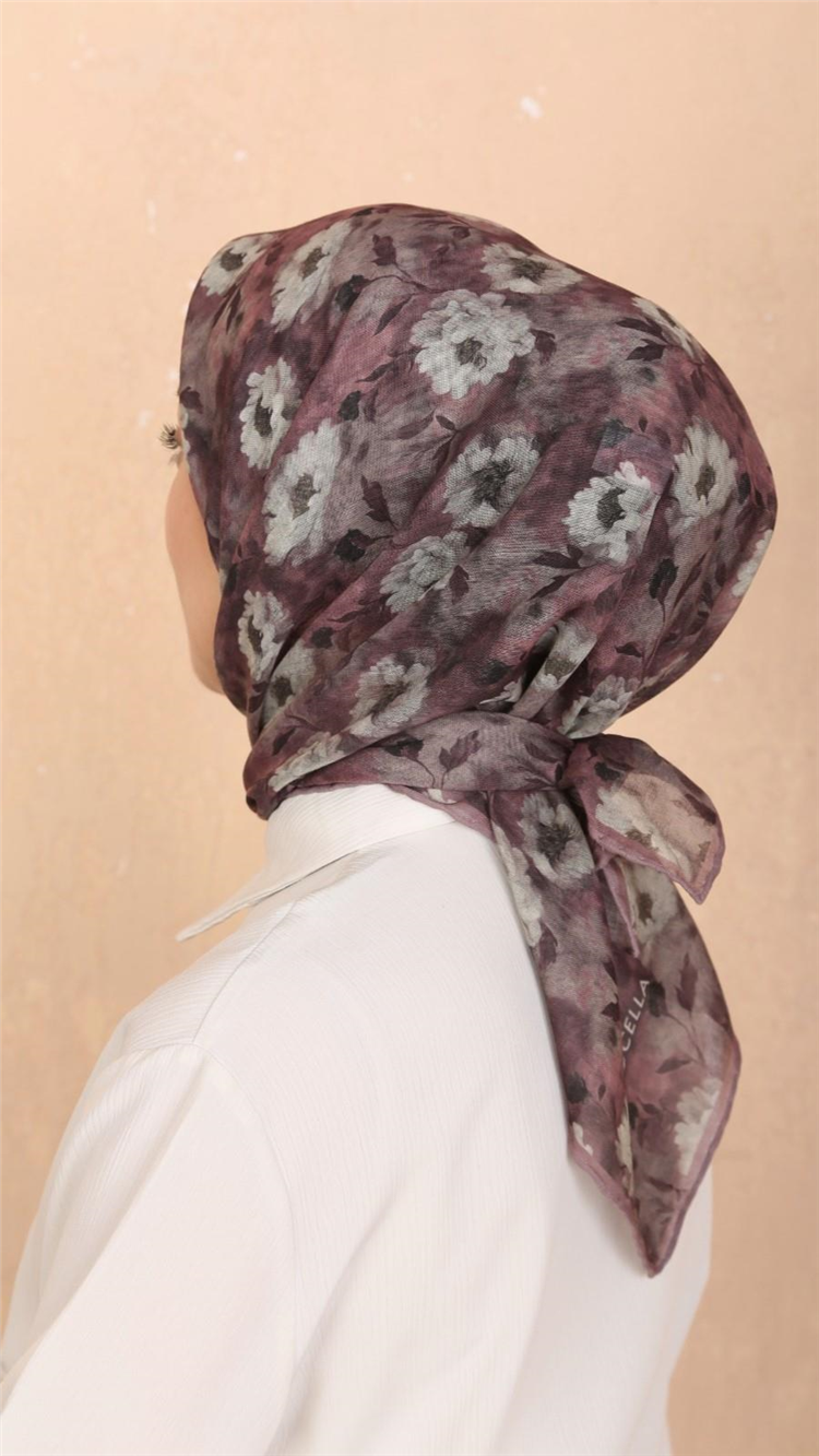 Locella Pamuklu Soft Eşarp 4545-7 Pembe 