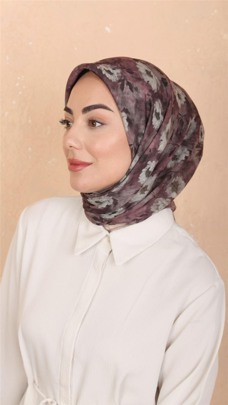 Locella Pamuklu Soft Eşarp 4545-7 Pembe 