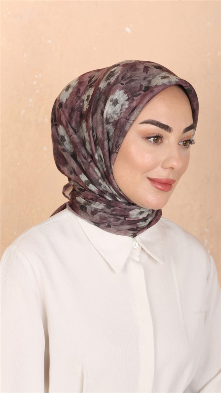 Locella Pamuklu Soft Eşarp 4545-7 Pembe 