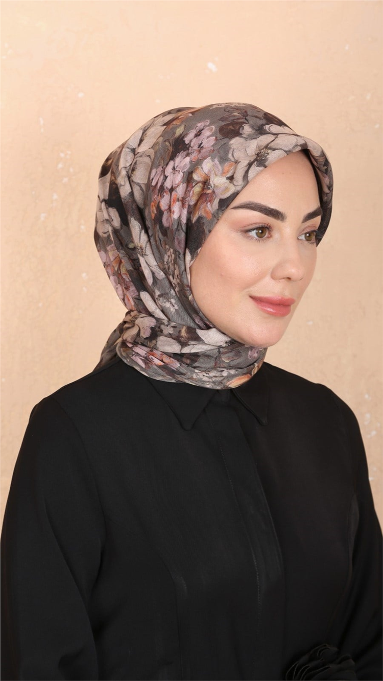 Locella Pamuklu Soft Eşarp 4549-8 Yeşil 
