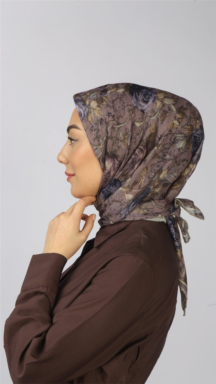 Locella Pamuklu Soft Eşarp 4560-12 Lavanta 