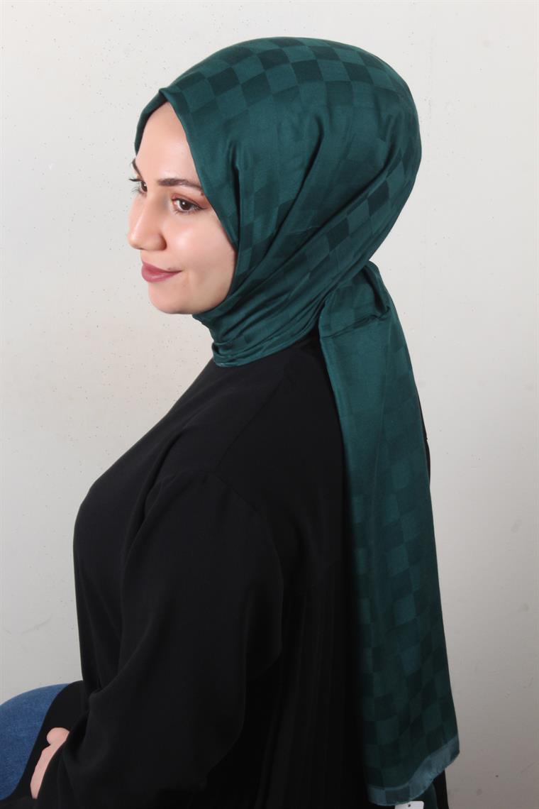 Lotus İpeksi Şal 2746-15 Zümrüt