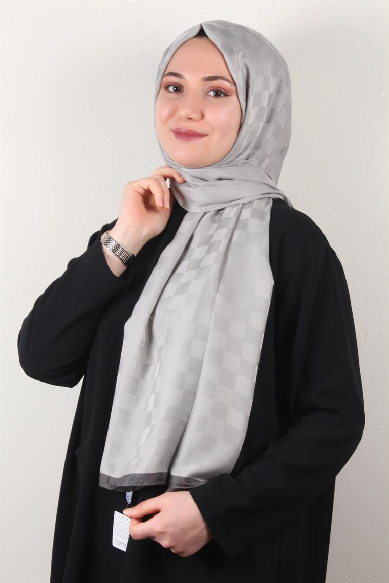 Lotus İpeksi Şal 2746-18 Açık Gri