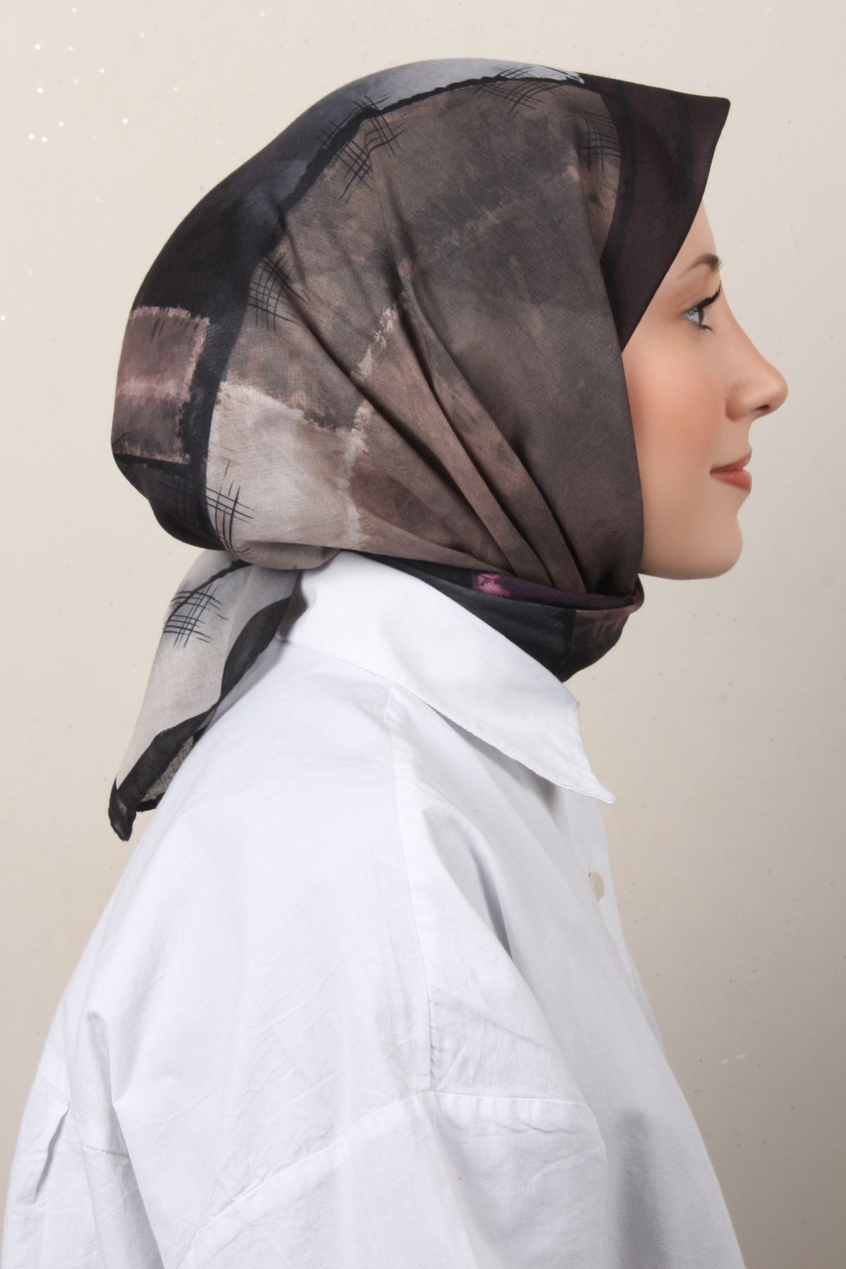 Lux Soft Pamuklu Eşarp 4040-115