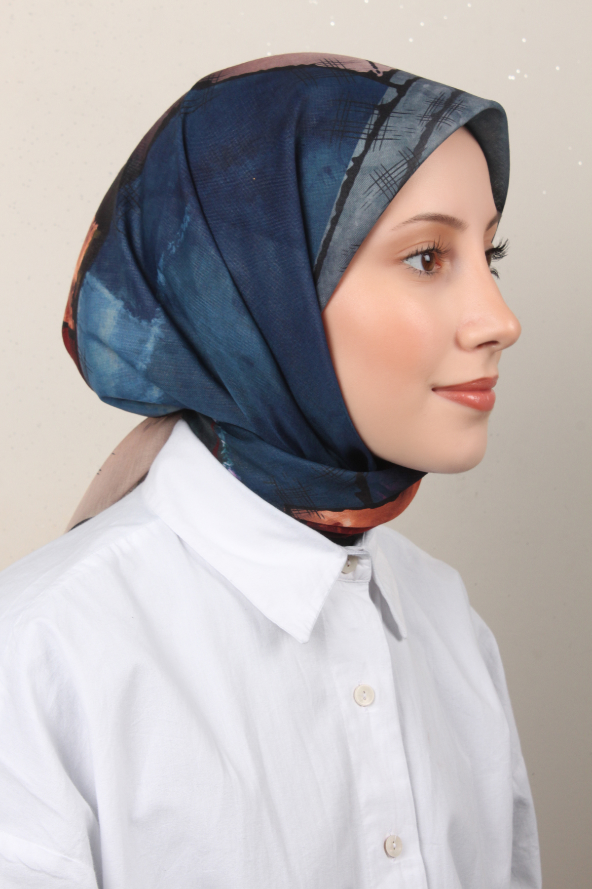 Lux Soft Pamuklu Eşarp 4040-116