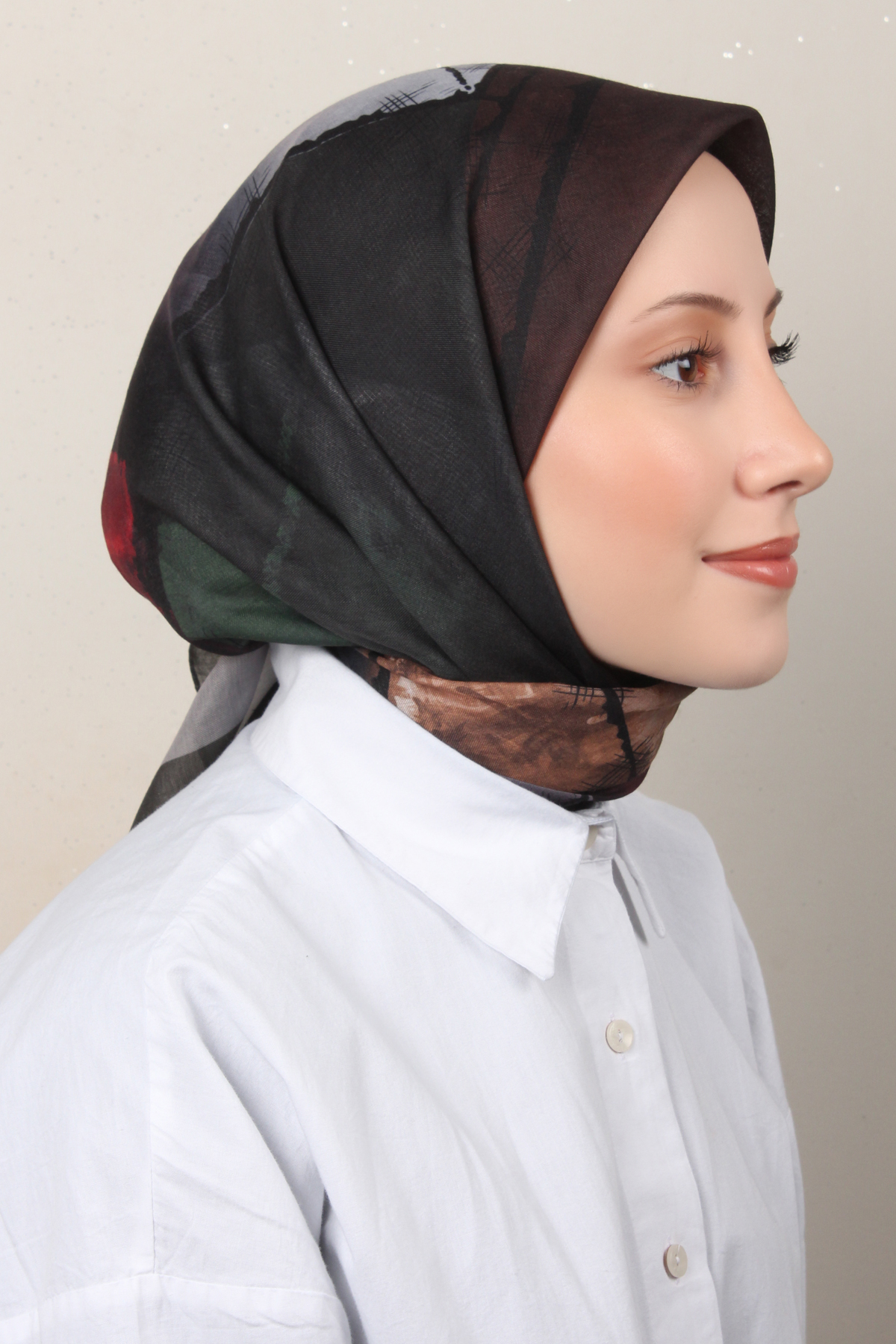 Lux Soft Pamuklu Eşarp 4040-117