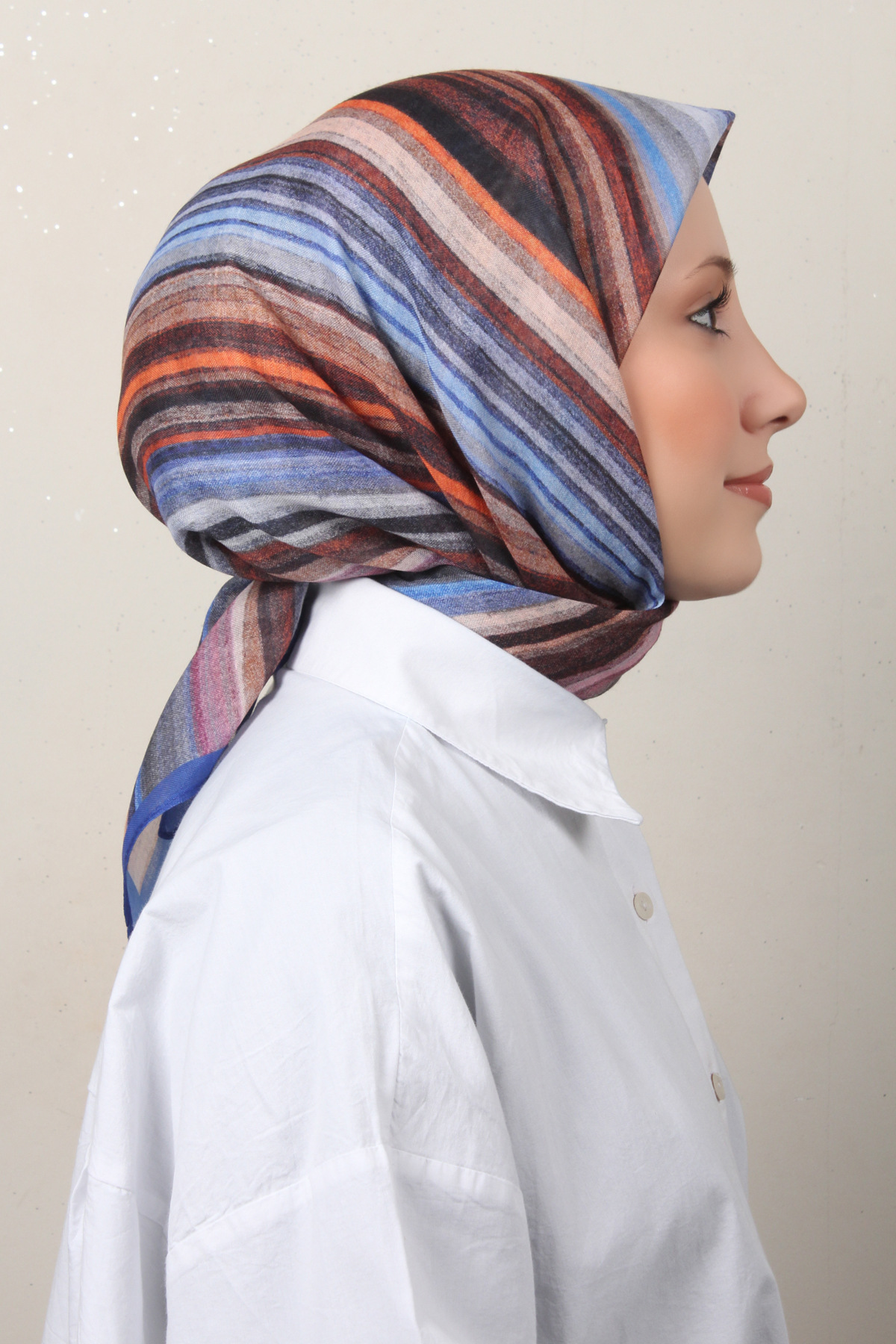 Lux Soft Pamuklu Eşarp 4040-127
