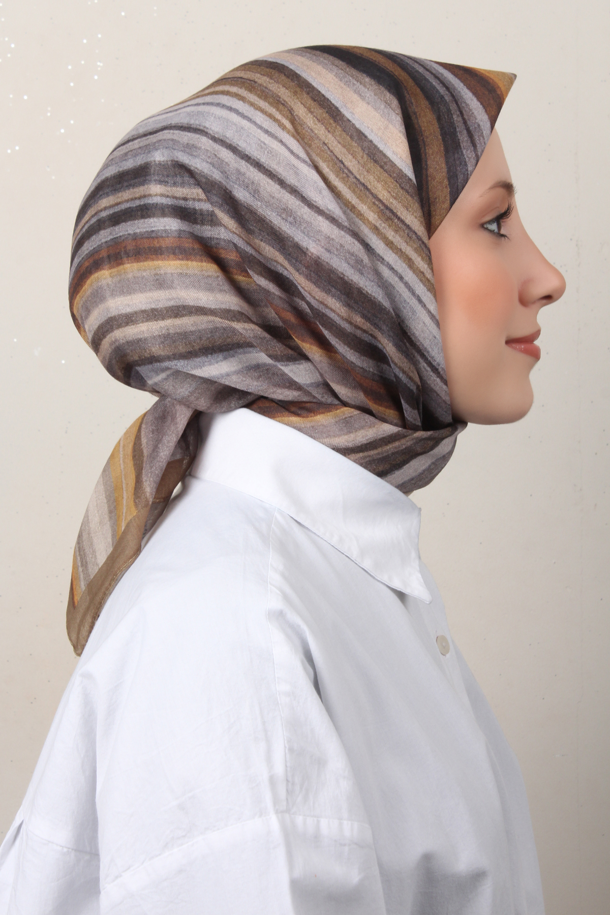 Lux Soft Pamuklu Eşarp 4040-128