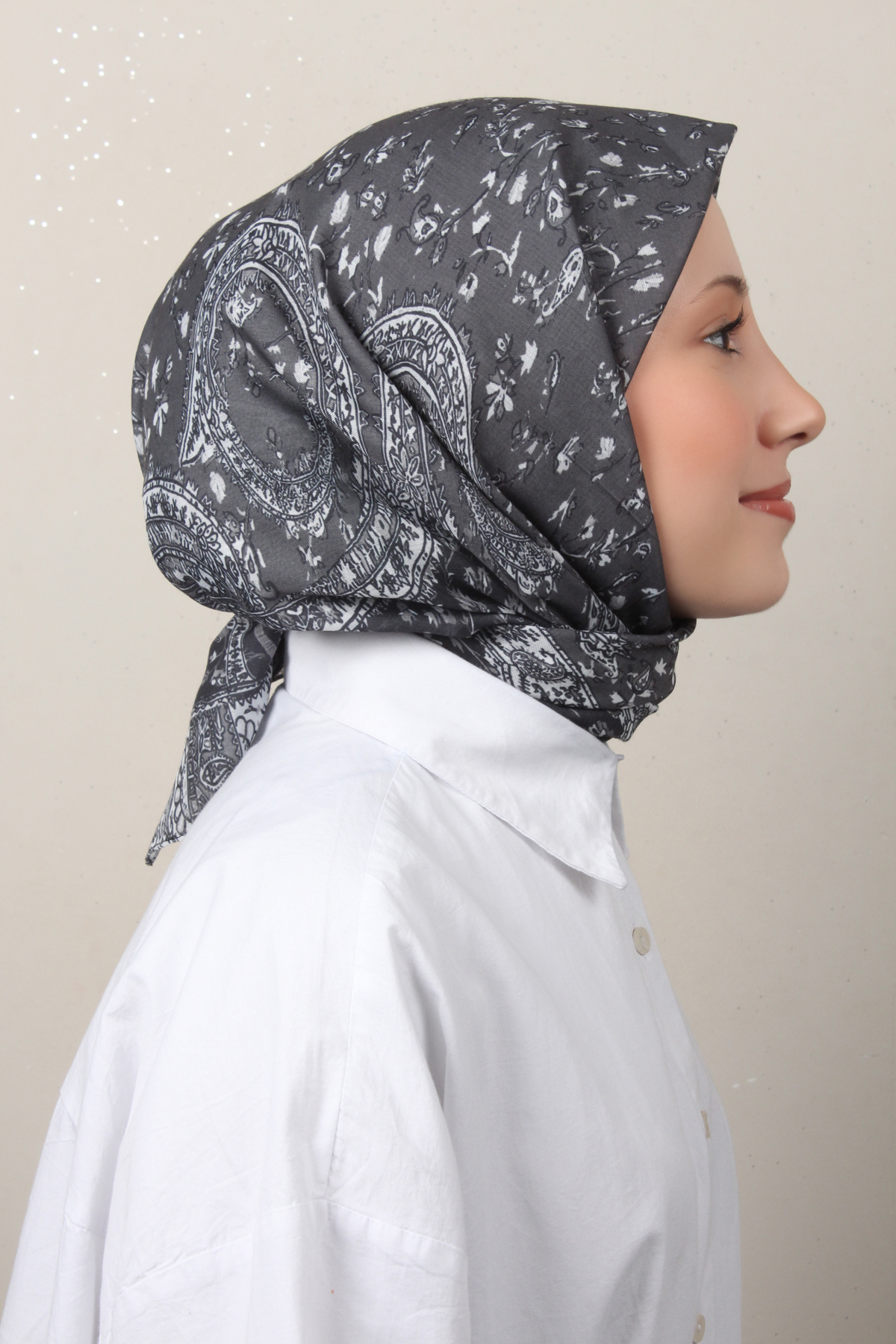 Lux Soft Pamuklu Eşarp 4040-136