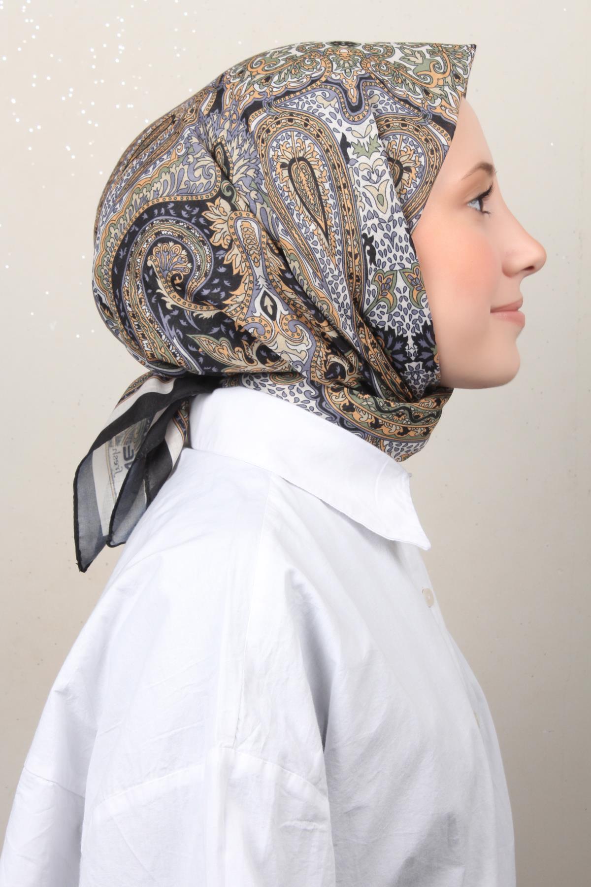 Lux Soft Pamuklu Eşarp 4040-18