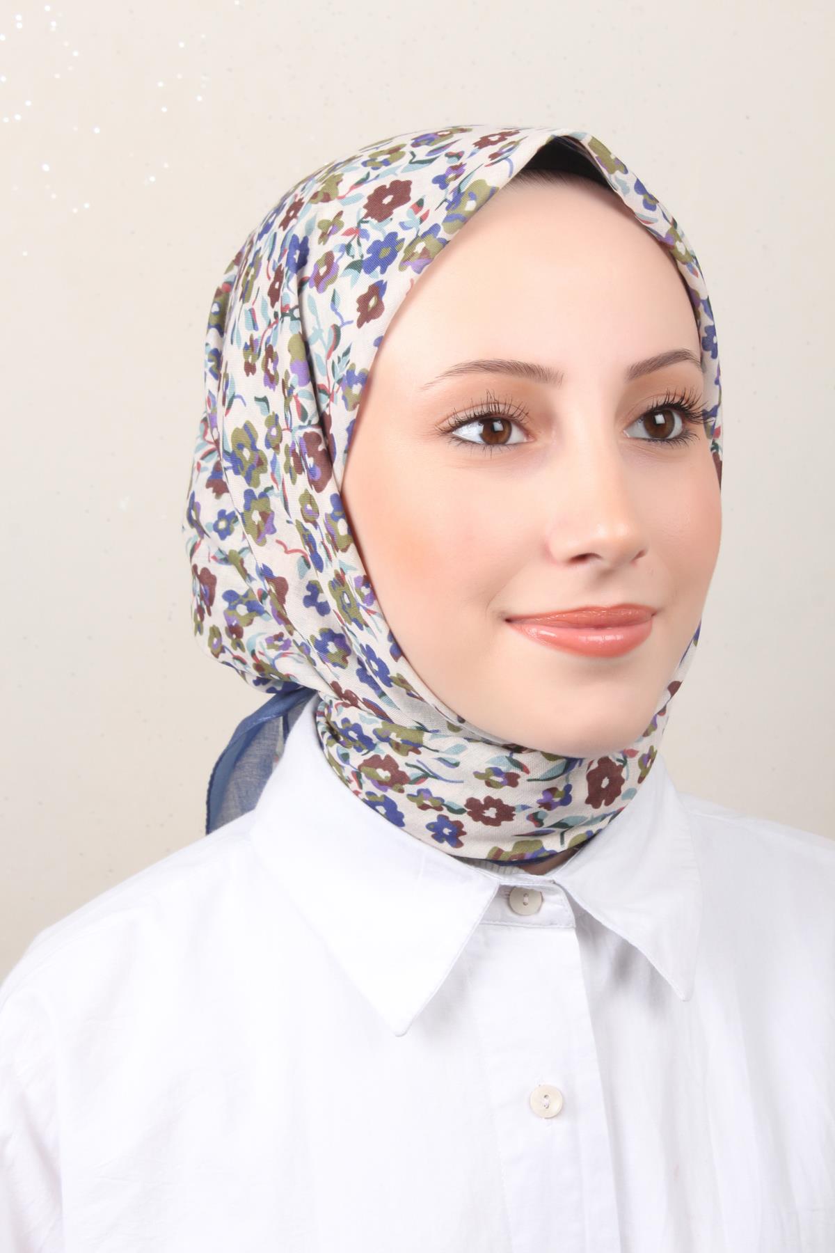 Lux Soft Pamuklu Eşarp 4040-23 