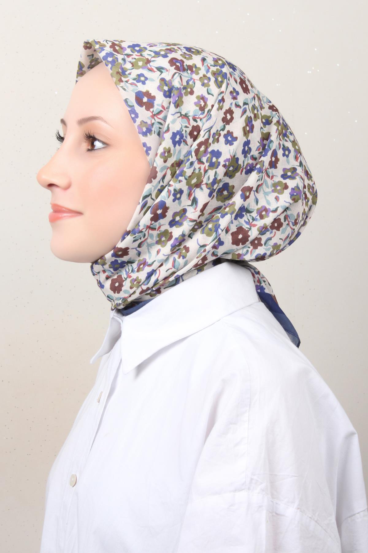 Lux Soft Pamuklu Eşarp 4040-23 