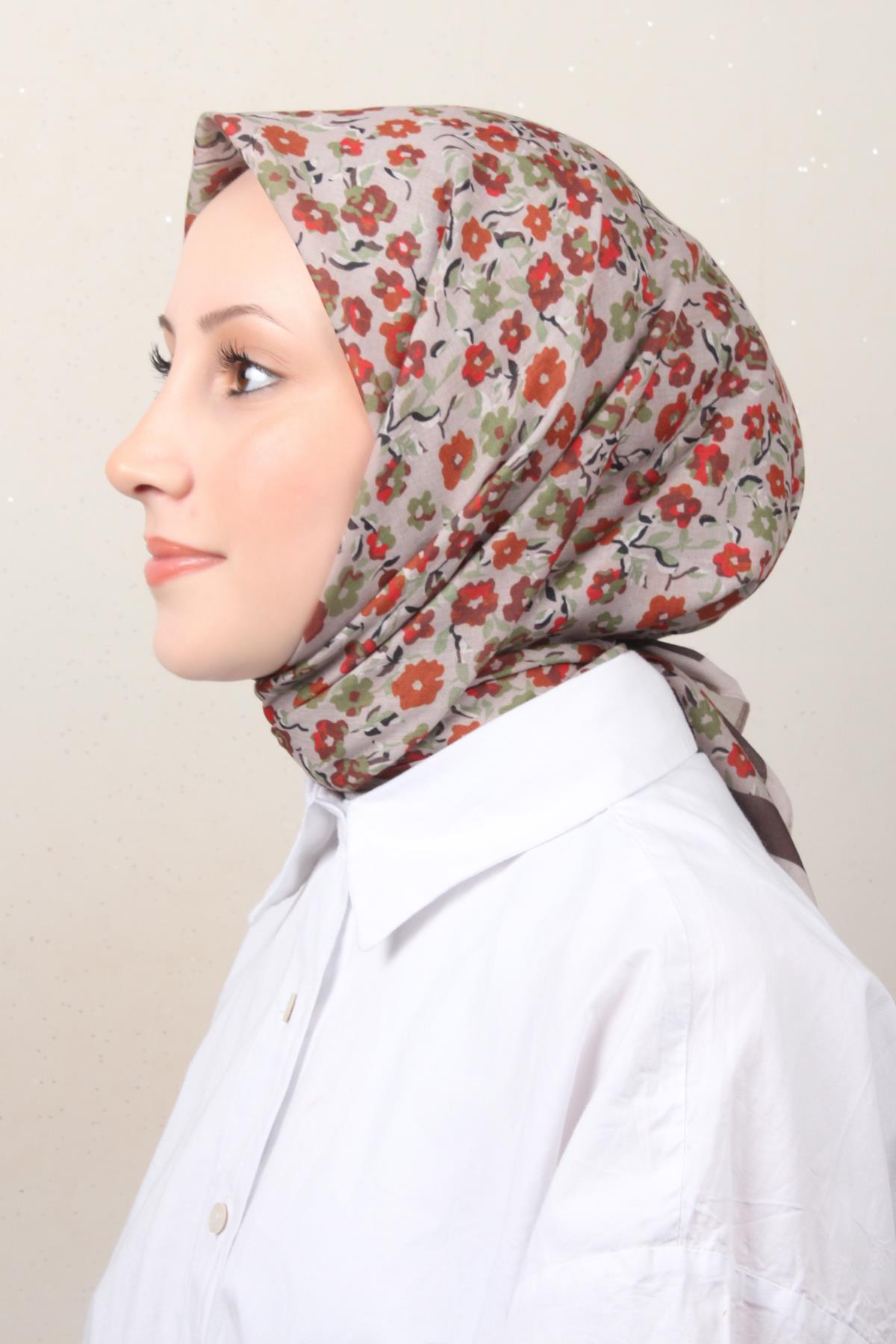 Lux Soft Pamuklu Eşarp 4040-24