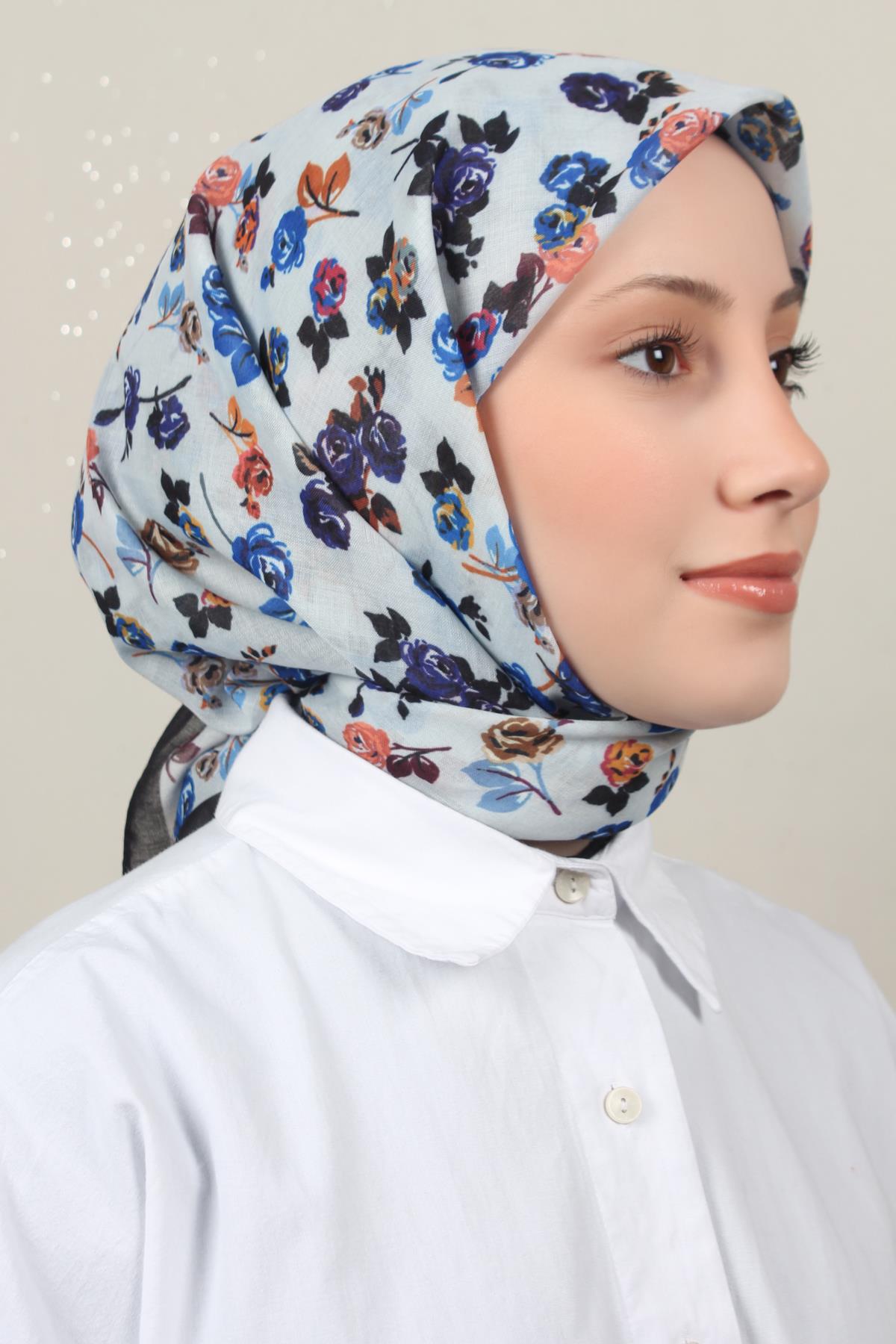 Lux Soft Pamuklu Eşarp 4040-265