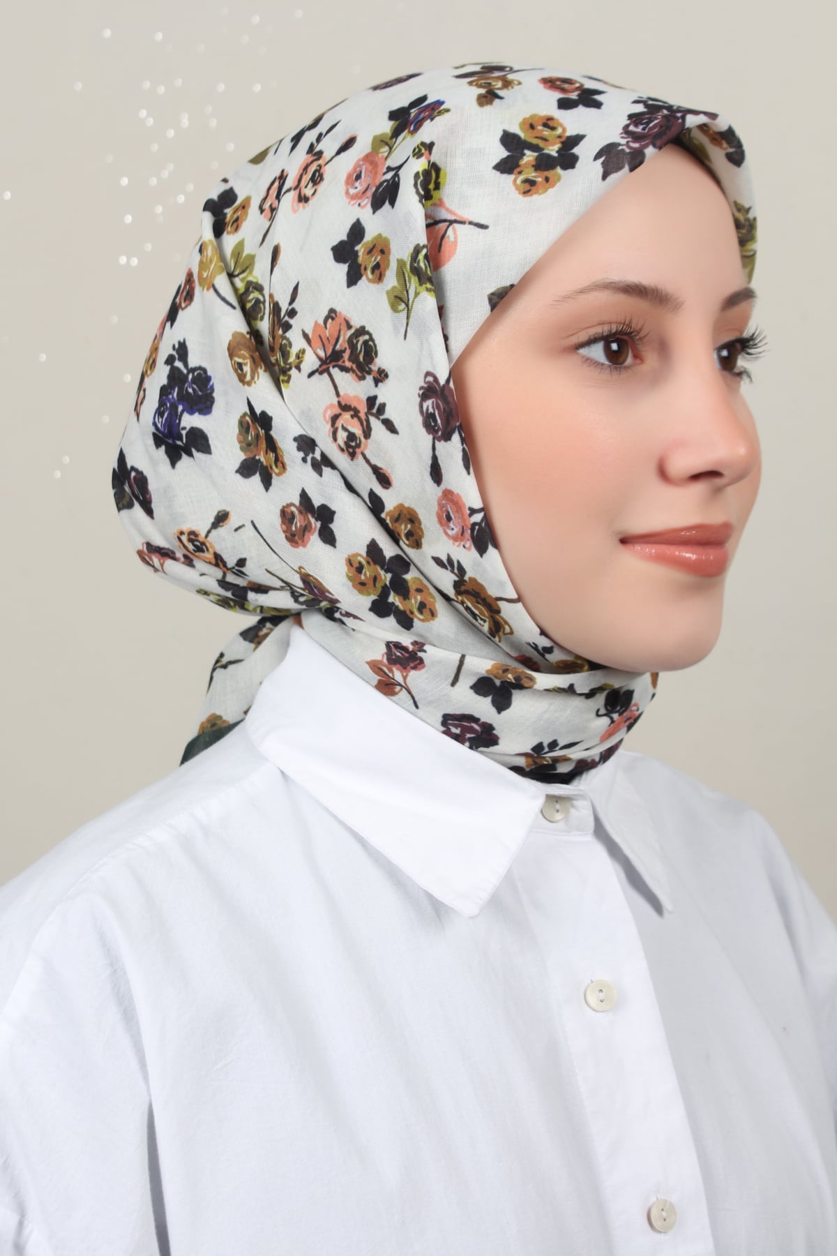 Lux Soft Pamuklu Eşarp 4040-270