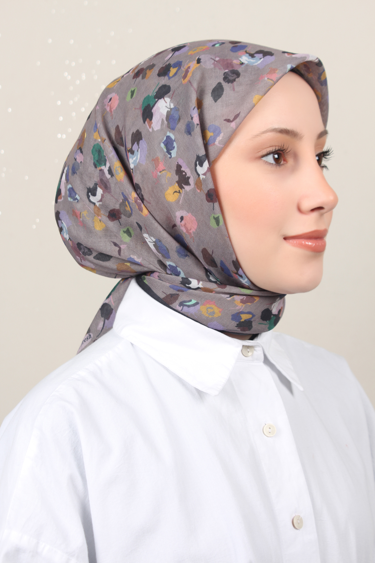 Lux Soft Pamuklu Eşarp 4040-288