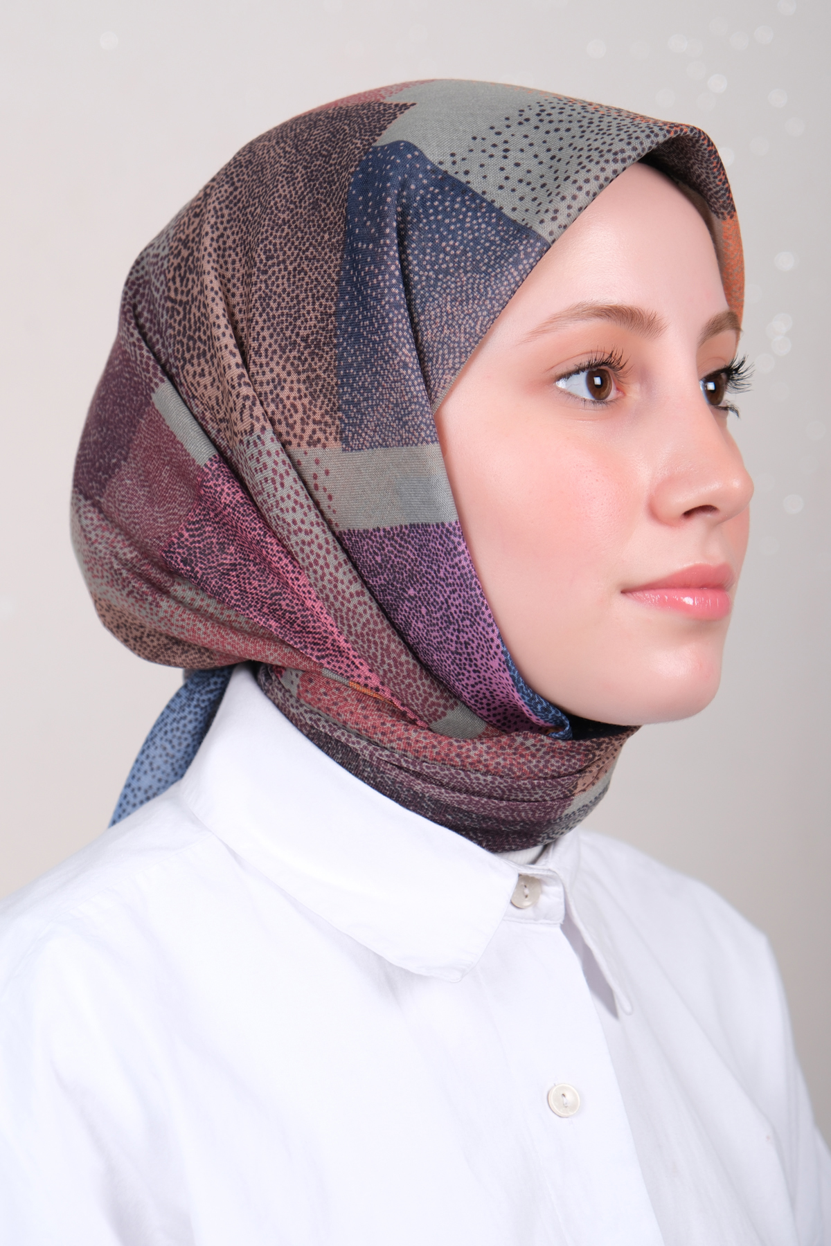 Lux Soft Pamuklu Eşarp 4040-318