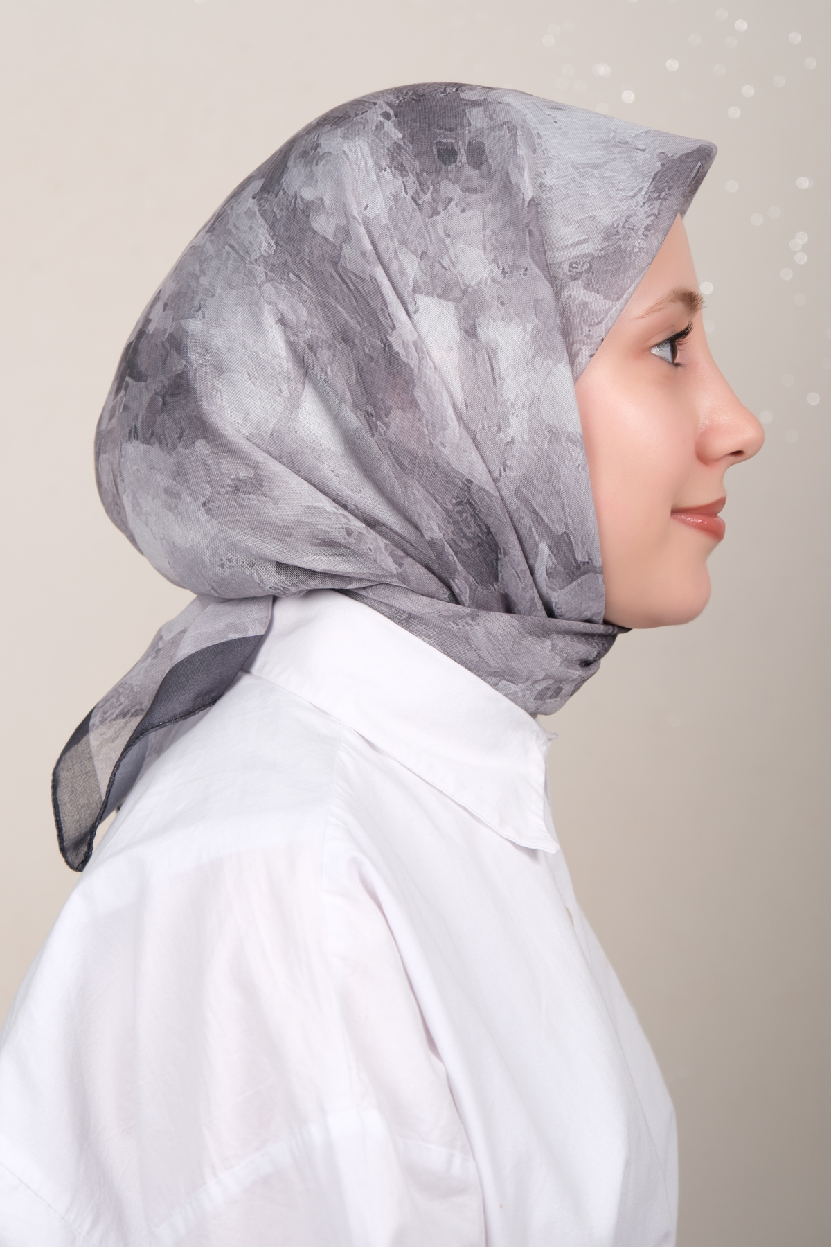 Lux Soft Pamuklu Eşarp 4040-341