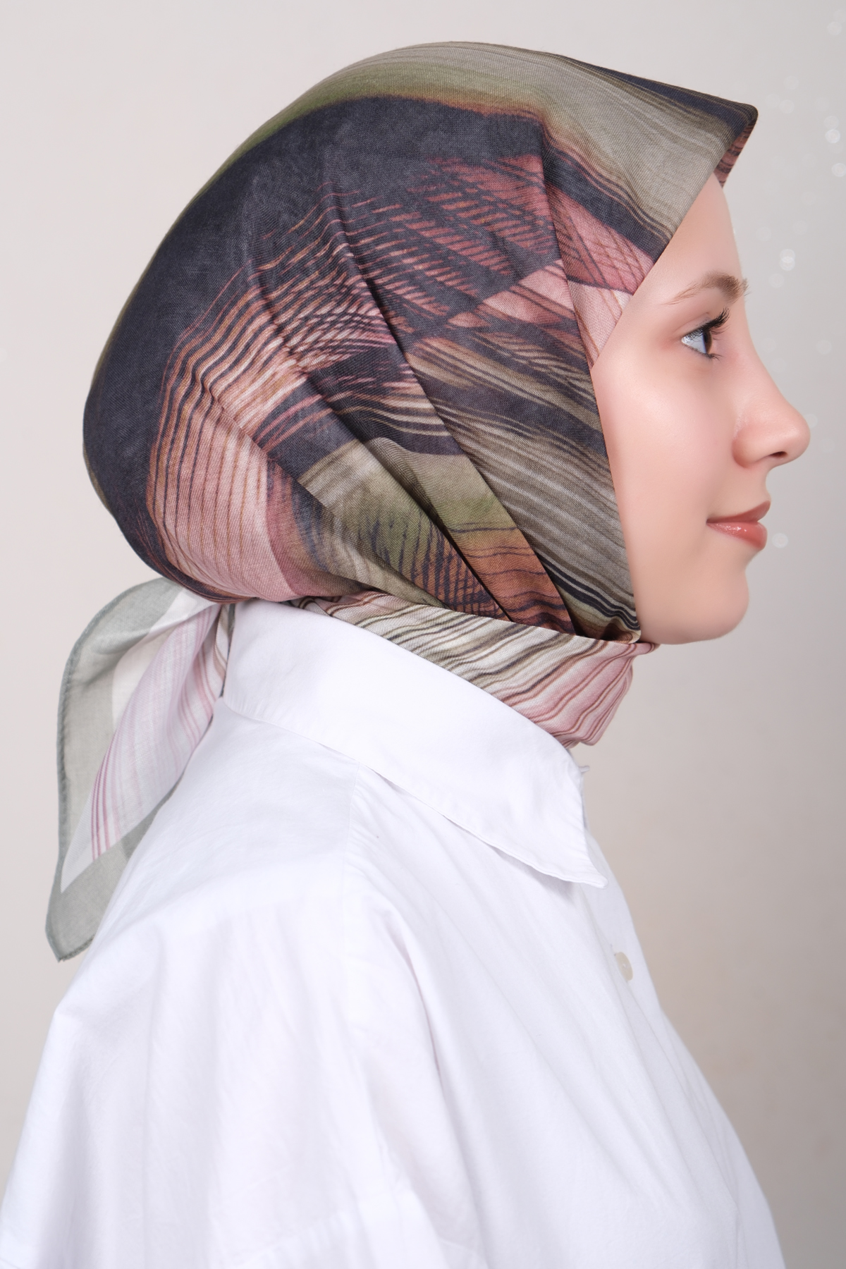 Lux Soft Pamuklu Eşarp 4040-350