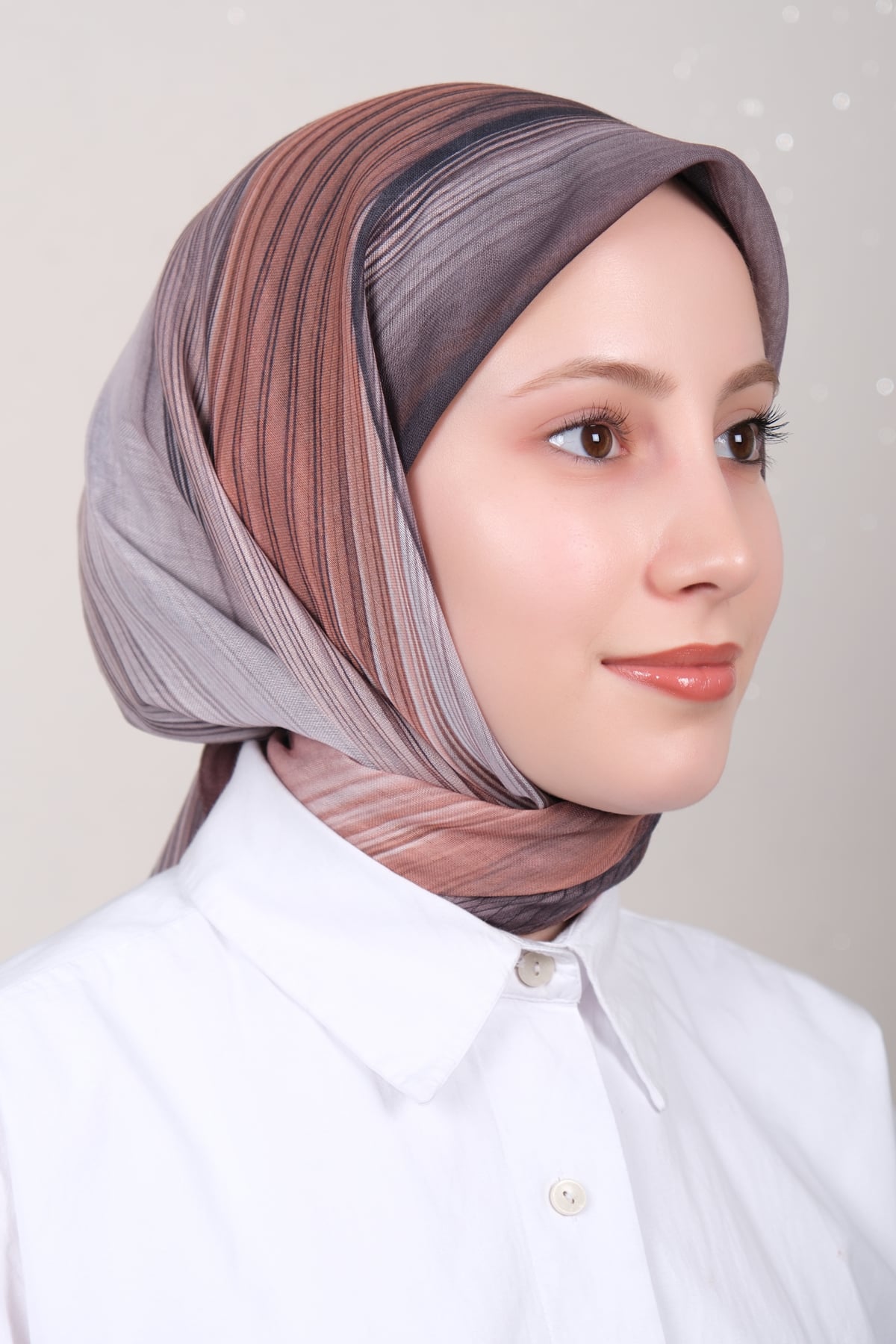Lux Soft Pamuklu Eşarp 4040-356 