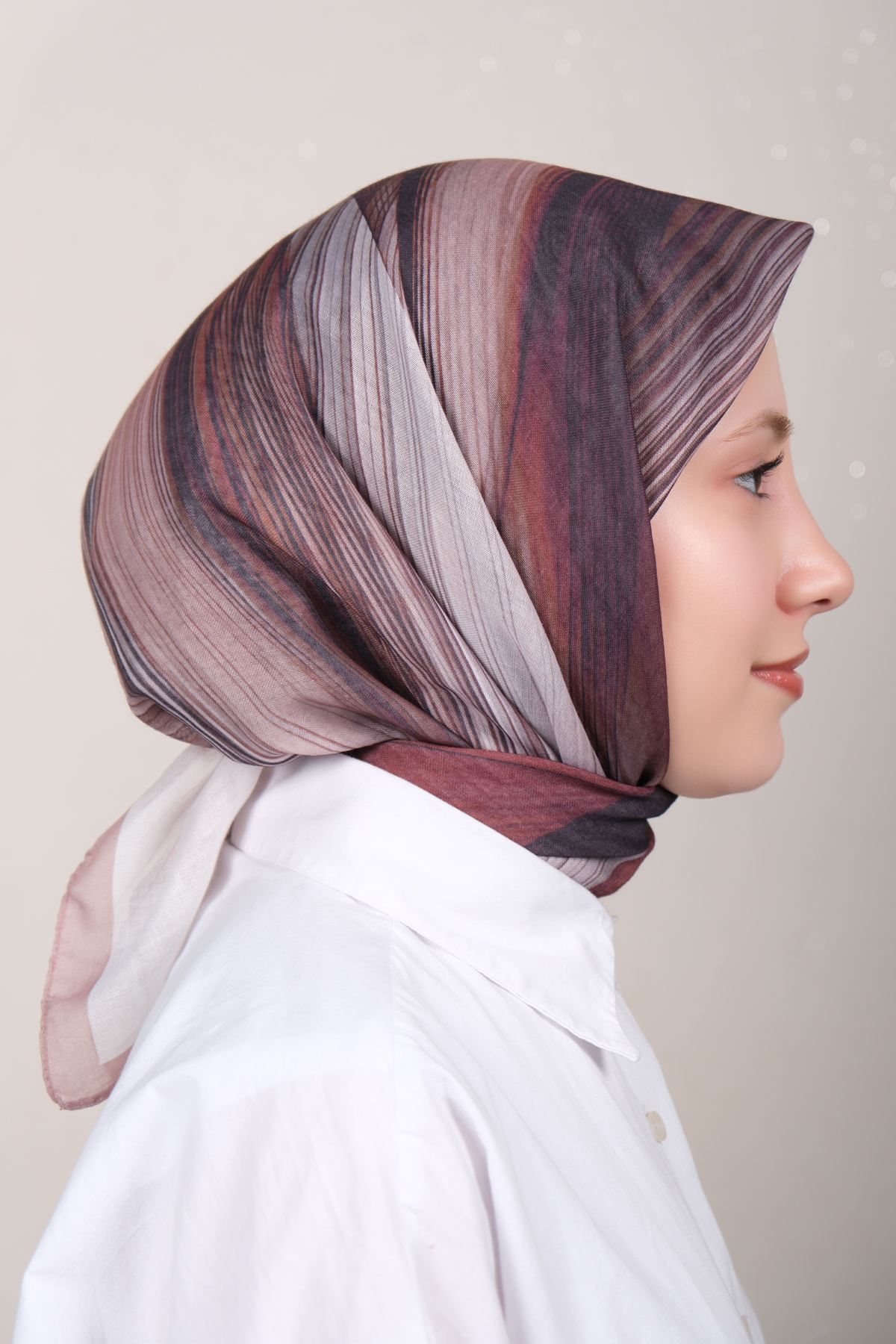 Lux Soft Pamuklu Eşarp 4040-358 