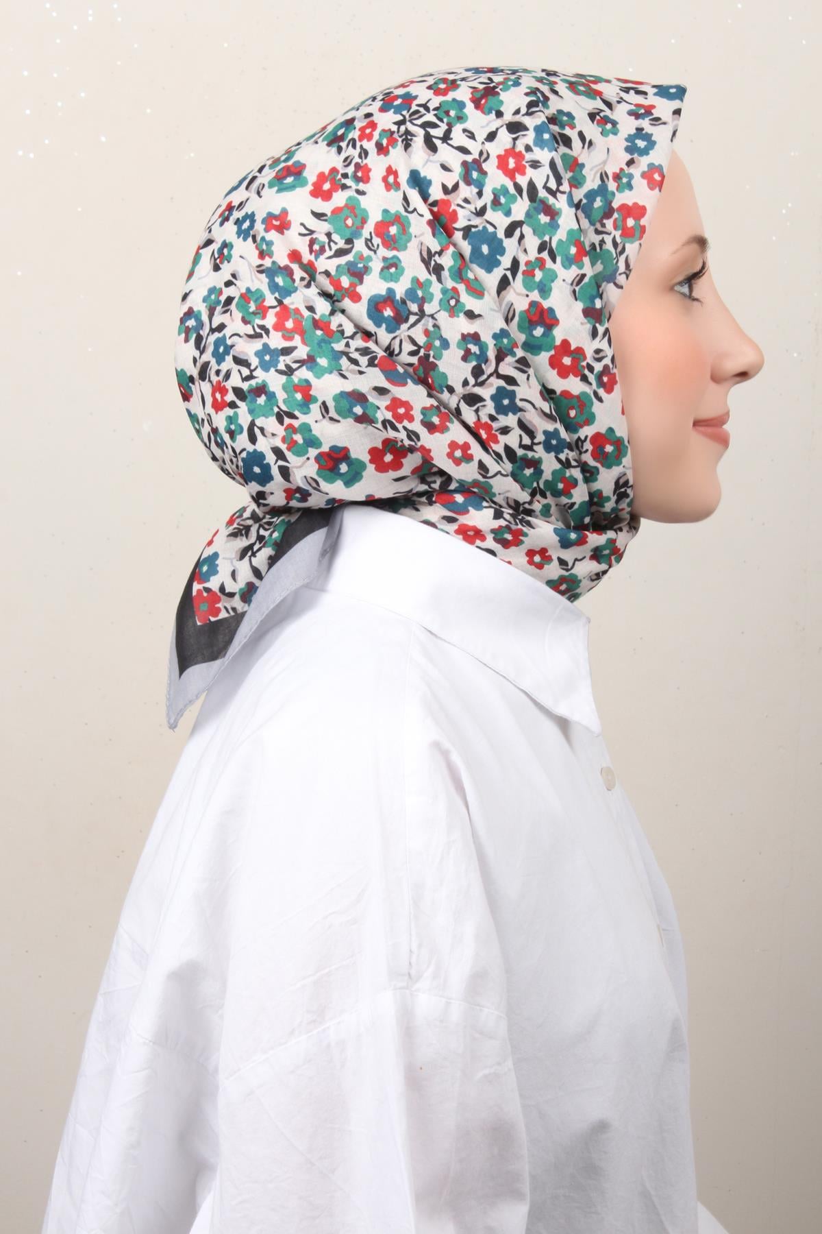 Lux Soft Pamuklu Eşarp 4040-36