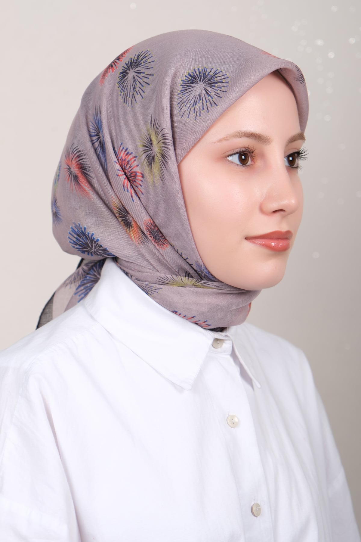 Lux Soft Pamuklu Eşarp 4040-367
